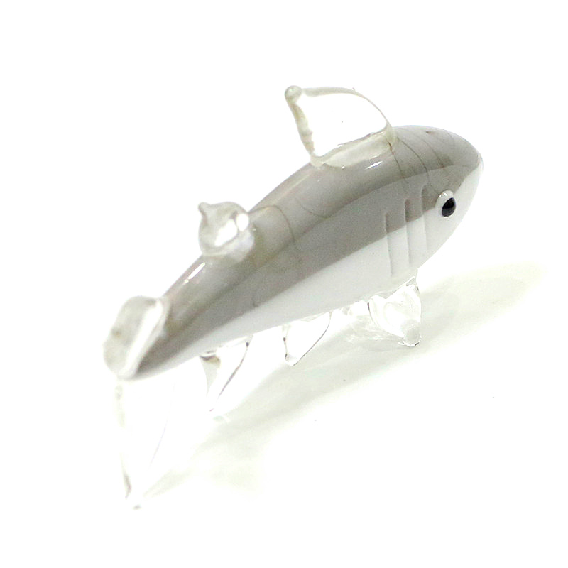 Gray Murano Glass Shark Figuri - Marine Aquarium Aquascape recensione e prezzo