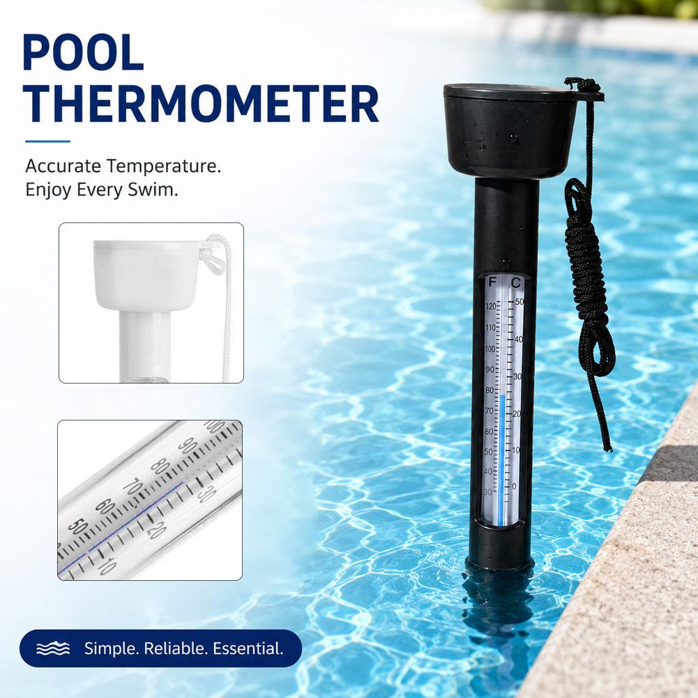 Floating Pool Thermometer With - Marine Aquarium Water Analyzer recensione e prezzo