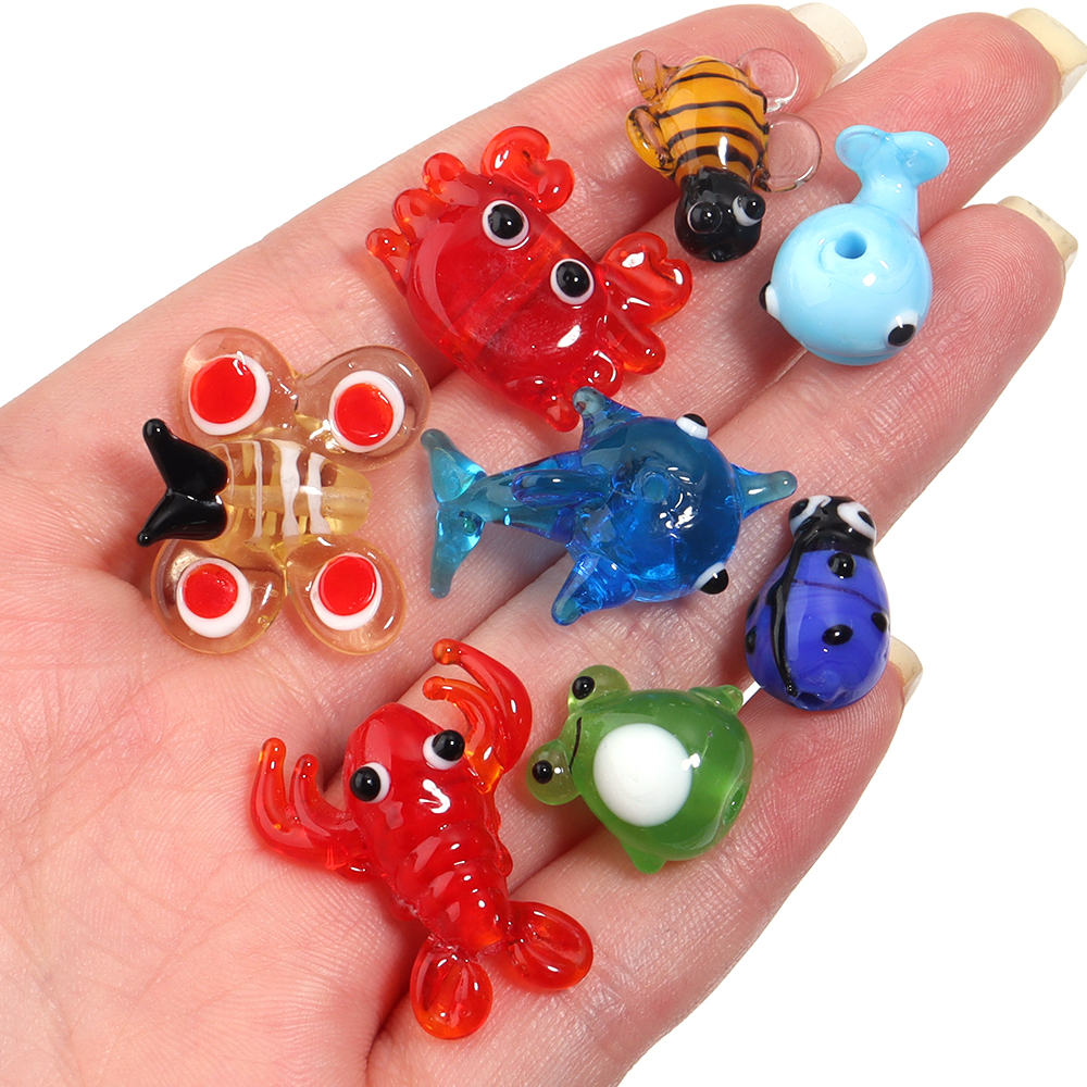 2Pcs Glass Pendant Marine Anim - Marine Aquarium Aquascape recensione e prezzo