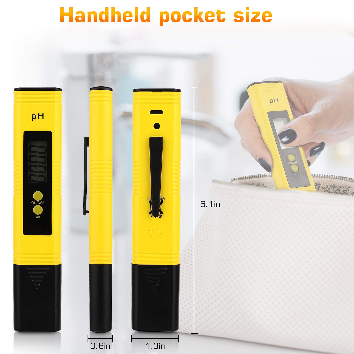 PH Meter 0.01 High Precision f - Marine Aquarium Water Analyzer recensione e prezzo