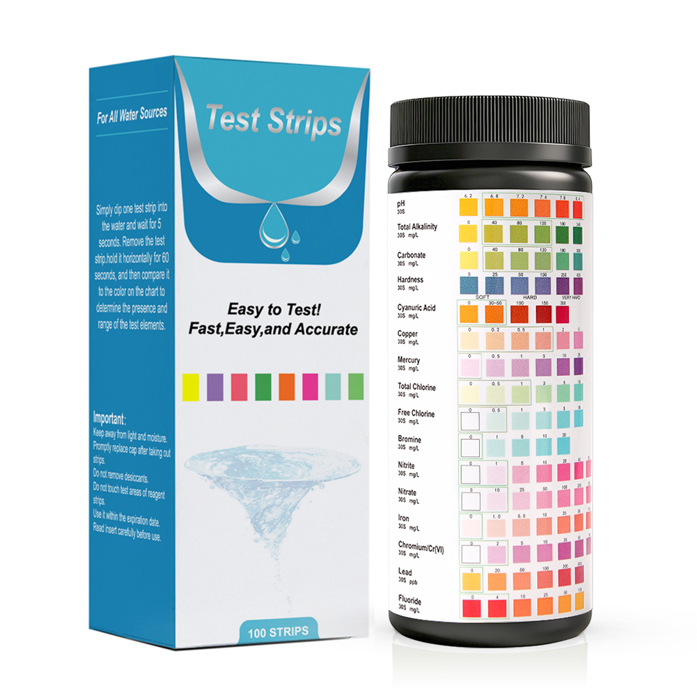 Yieryi 16 in 1 Water Test Stri - Marine Aquarium Water Testing recensione e prezzo