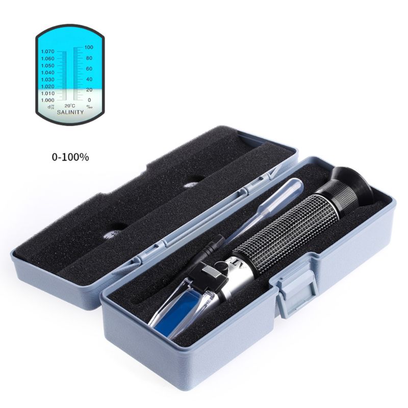 Salinity Refractometer Meter W - Marine Aquarium Water Testing recensione e prezzo