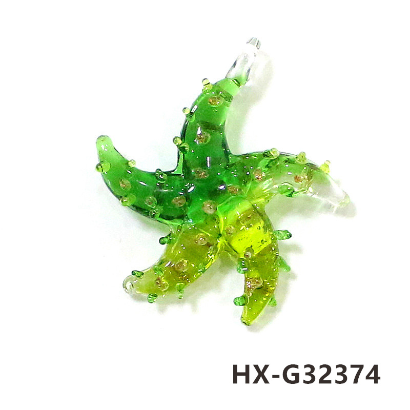 Mini Glass Starfish Pendant Co - Aquarium Marine Fishes recensione e prezzo