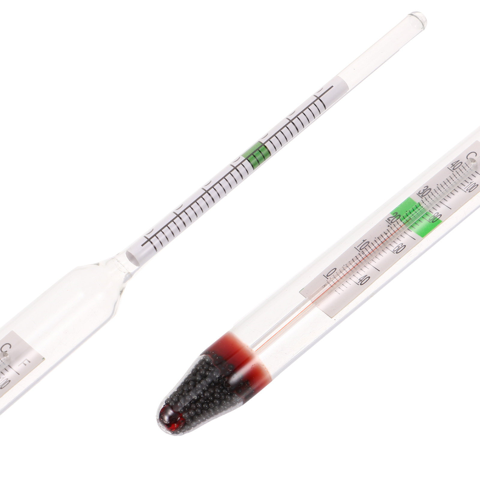 1Set Salinity Hydrometer Glass - Marine Aquarium Water Testing recensione e prezzo