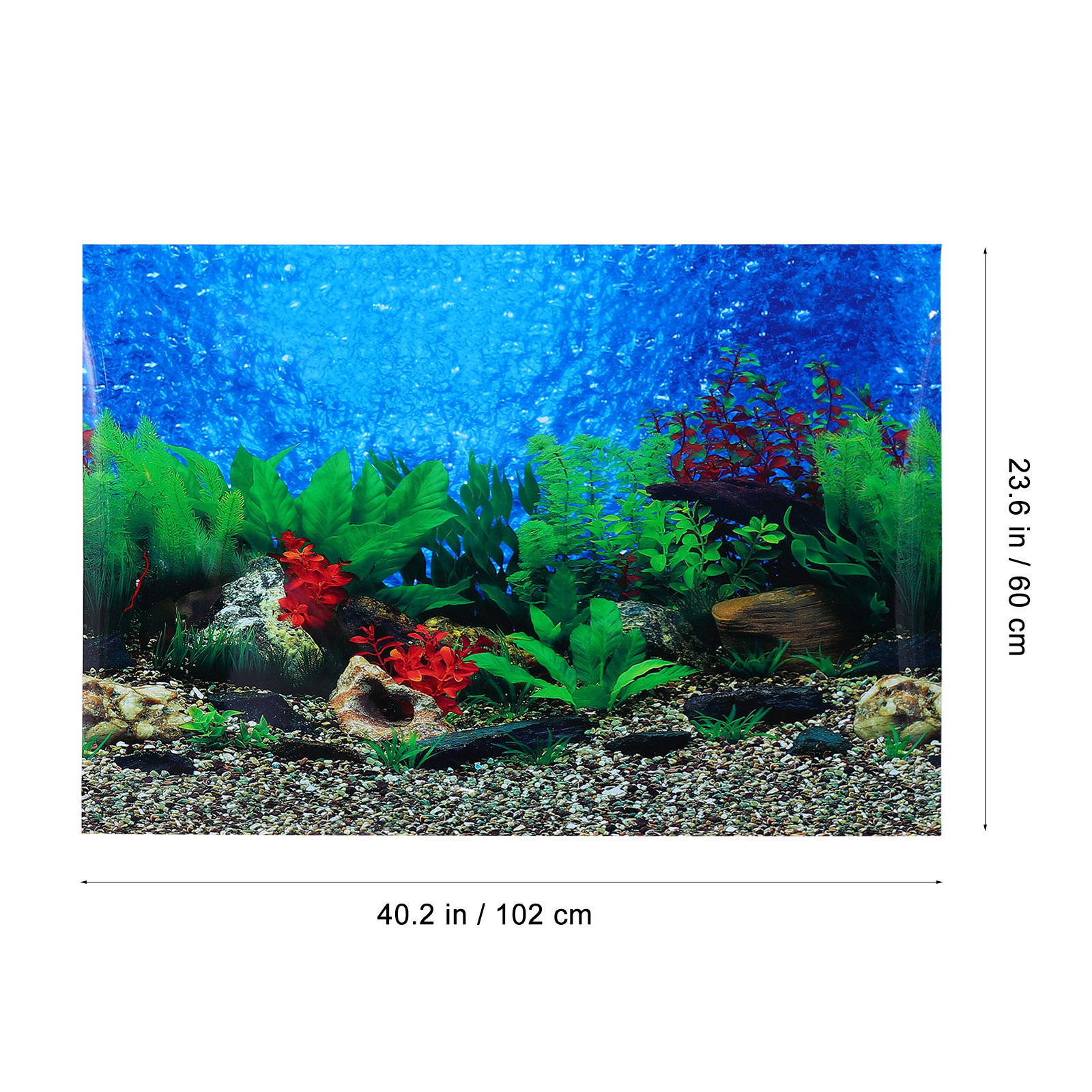3D Fish Tank Background Sticke - Marine Aquarium Wallpaper recensione e prezzo