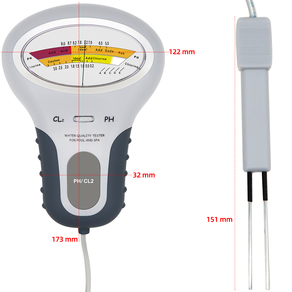 2 in 1 PH Chlorine Meter Chlor - Marine Aquarium Water Testing recensione e prezzo