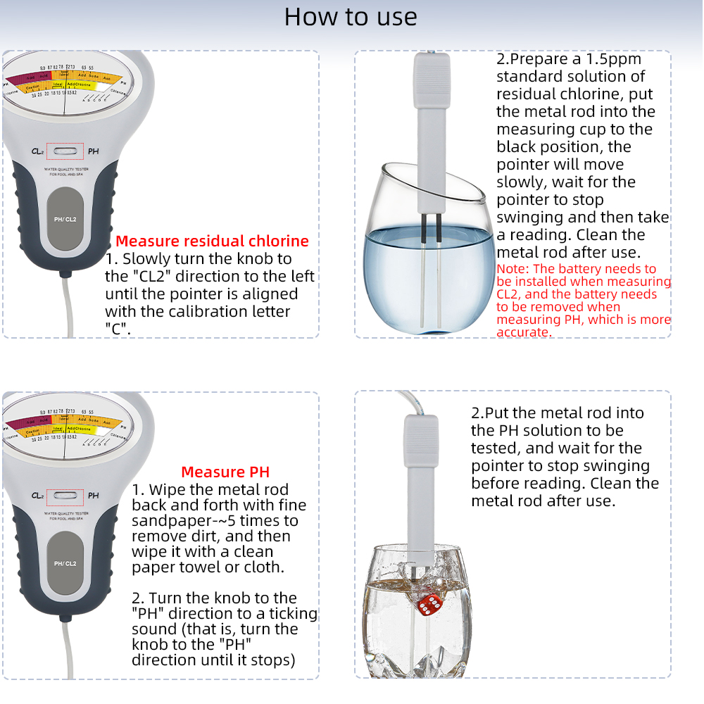 2 in 1 PH Chlorine Meter Chlor - Marine Aquarium Water Testing recensione e prezzo