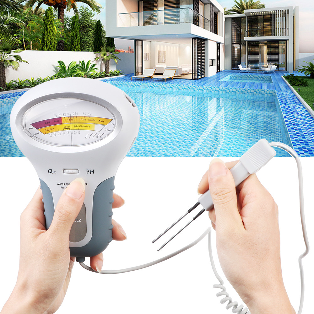2 in 1 PH Chlorine Meter Teste - Marine Aquarium Water Testing recensione e prezzo