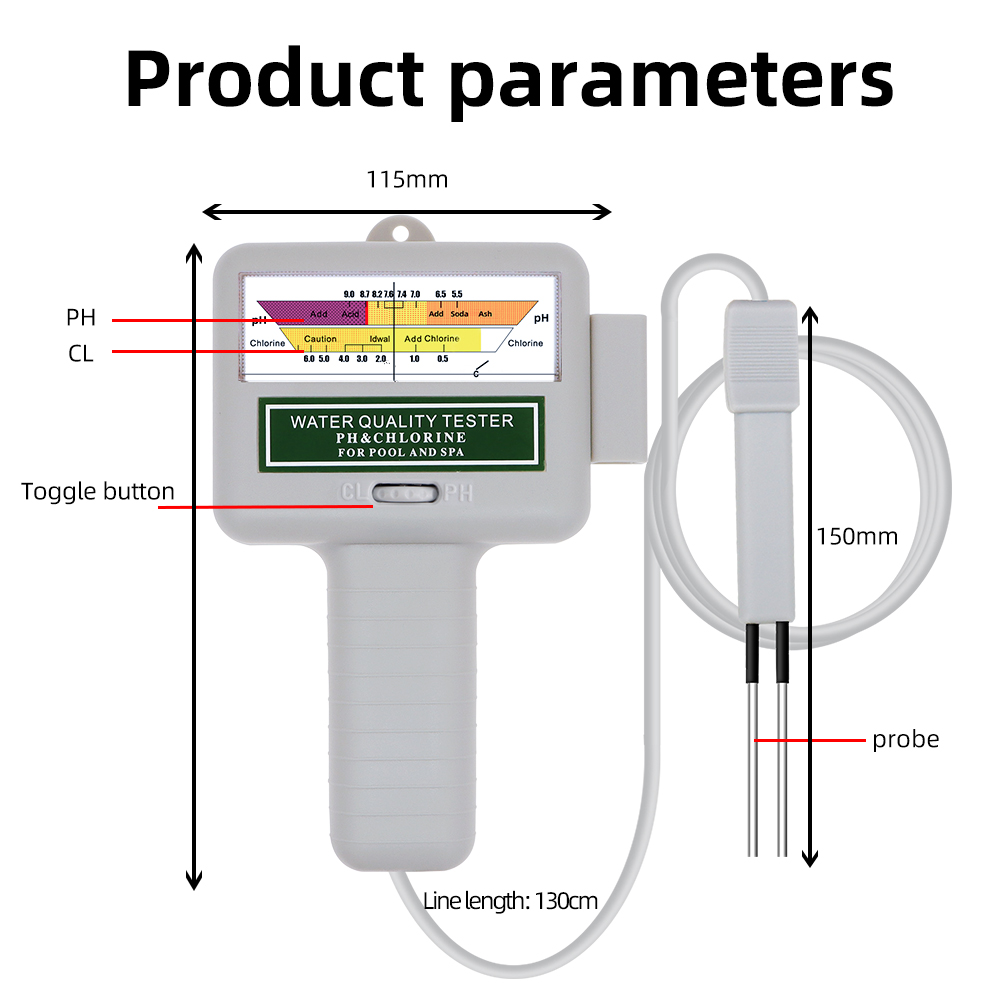 2 in 1 PH Chlorine Meter Teste - Marine Aquarium Water Testing recensione e prezzo