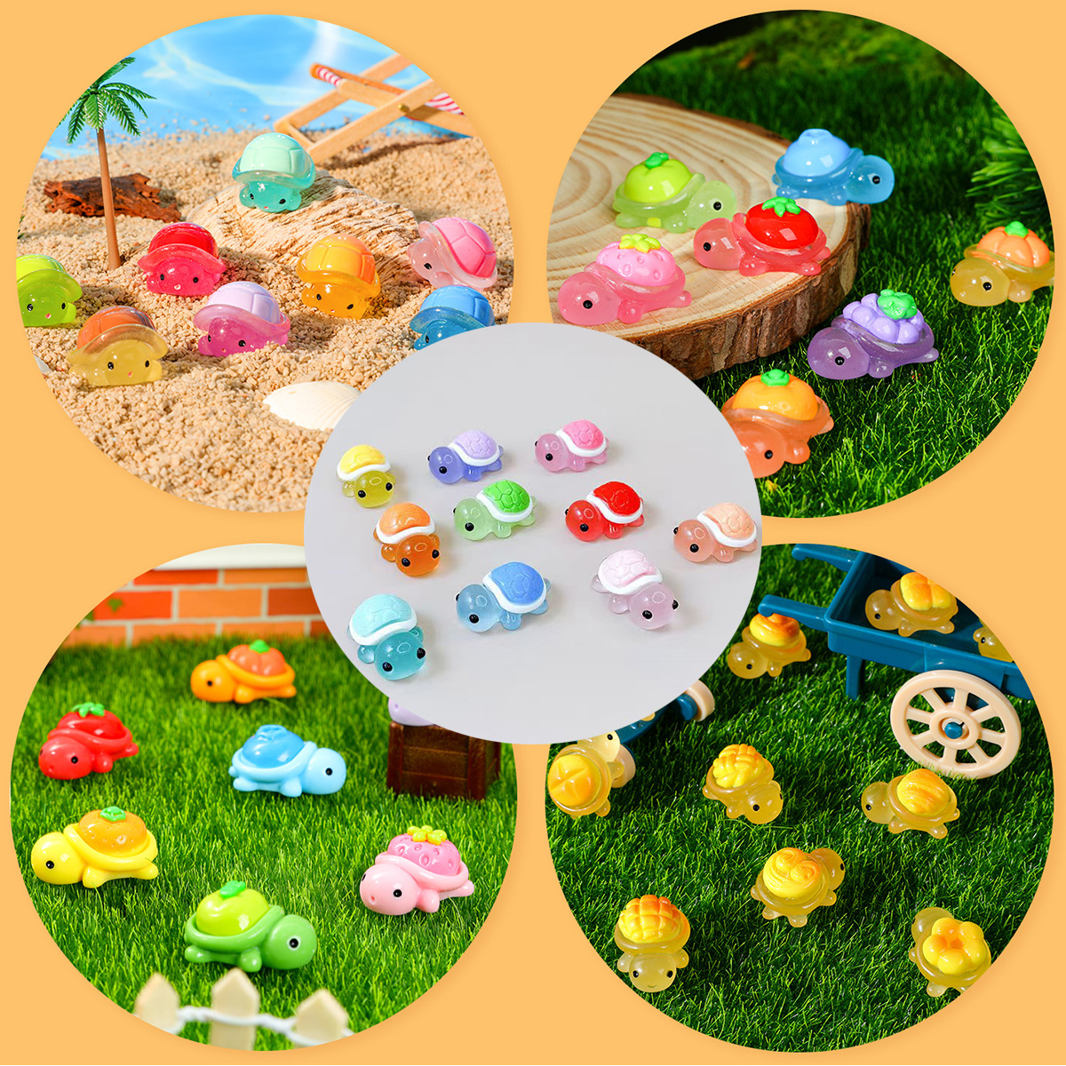 Mini Ocean Resin Turtle Animal - Marine Aquarium Aquascape recensione e prezzo