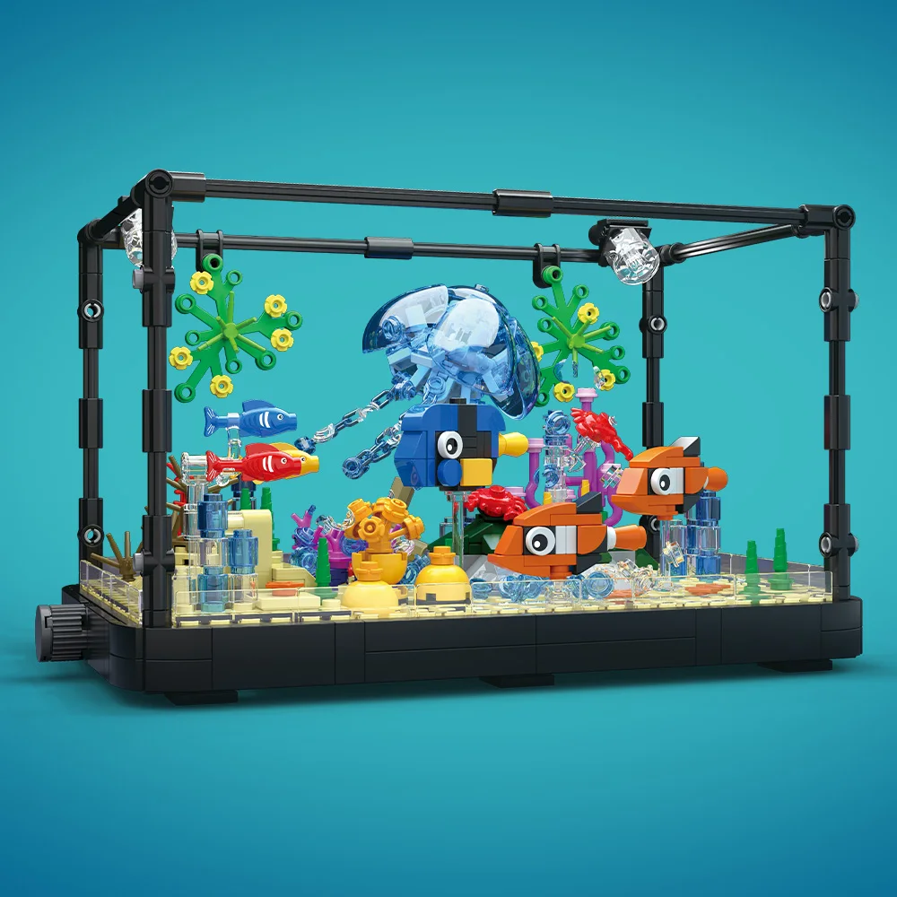 Fish Tank Building Block Set w - Marine Aquarium Aquascape recensione e prezzo