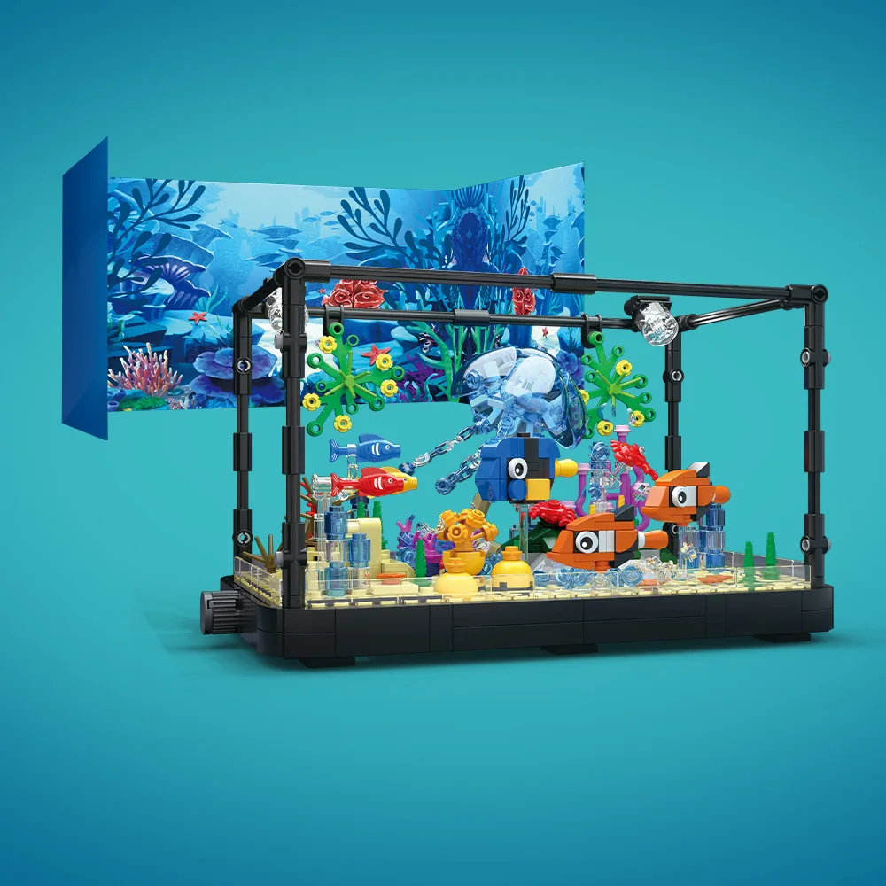 Fish Tank Building Block Set w - Marine Aquarium Aquascape recensione e prezzo