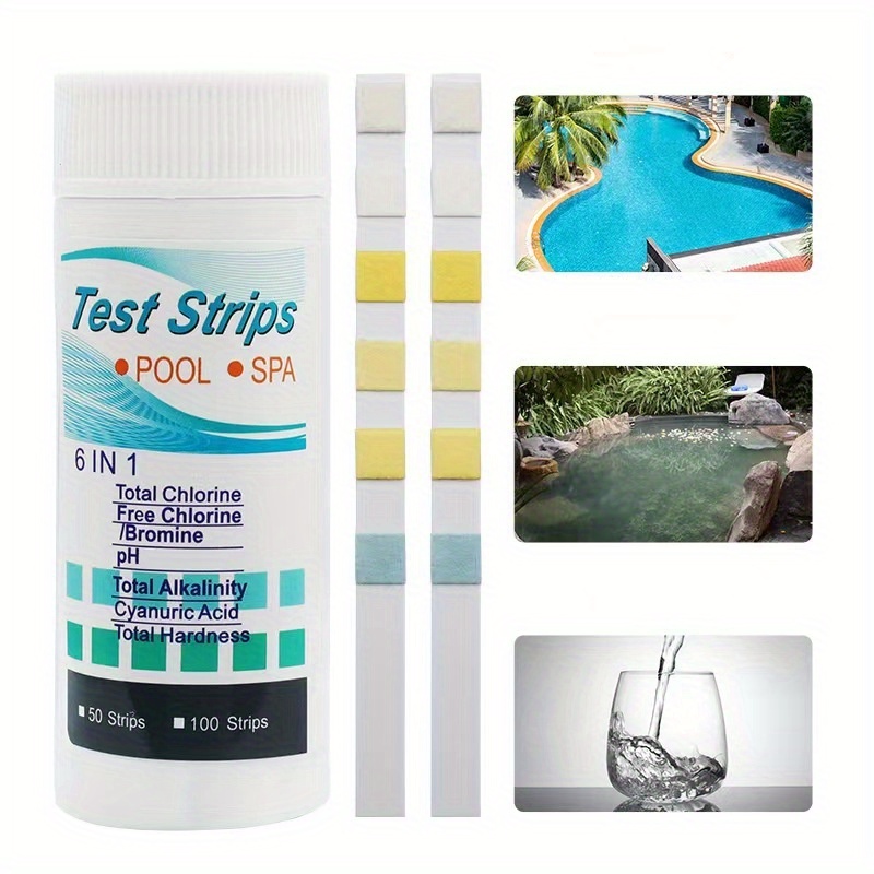 6-in-1 Pool & Spa Water Test S - Marine Aquarium Water Testing recensione e prezzo