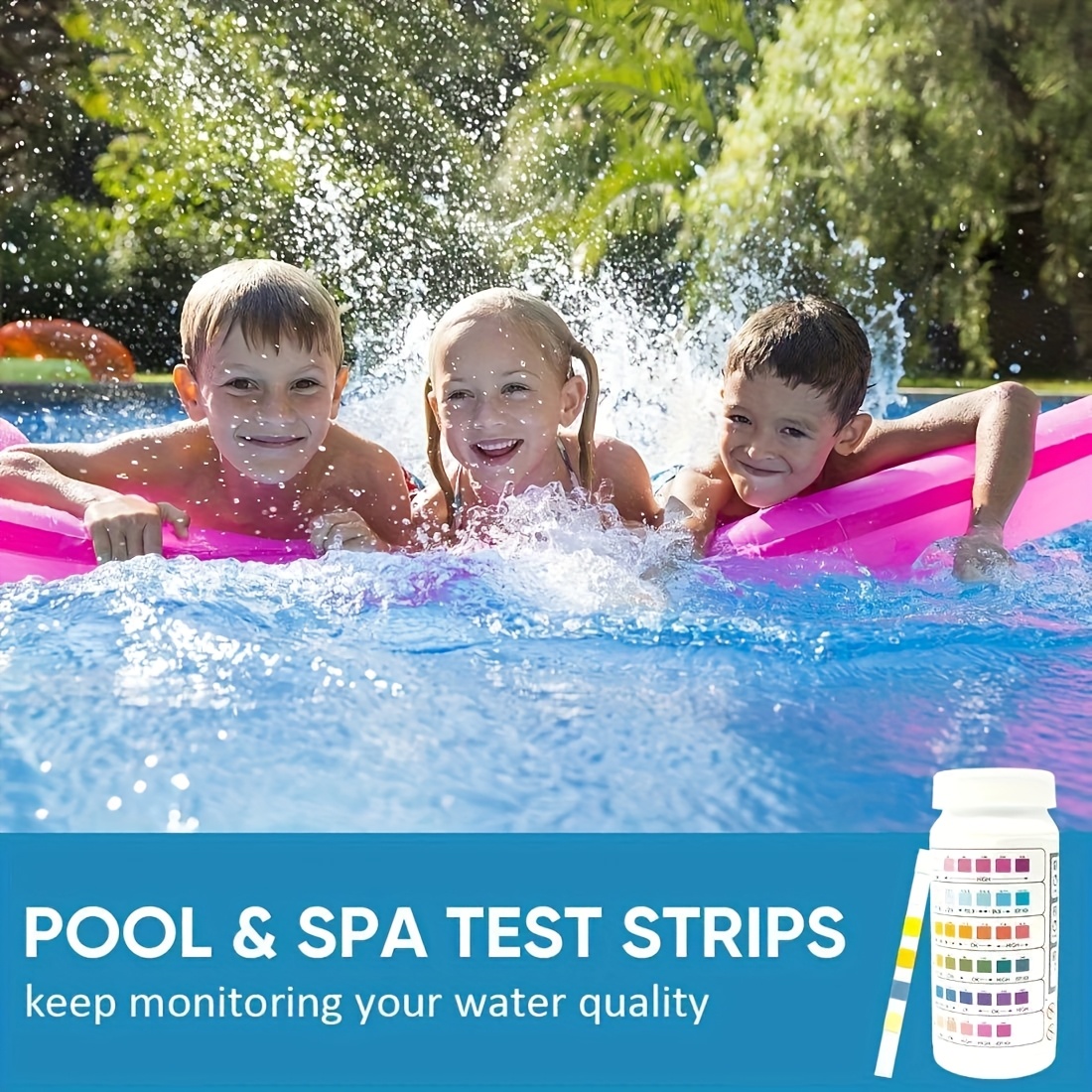 6-in-1 Pool & Spa Water Test S - Marine Aquarium Water Testing recensione e prezzo