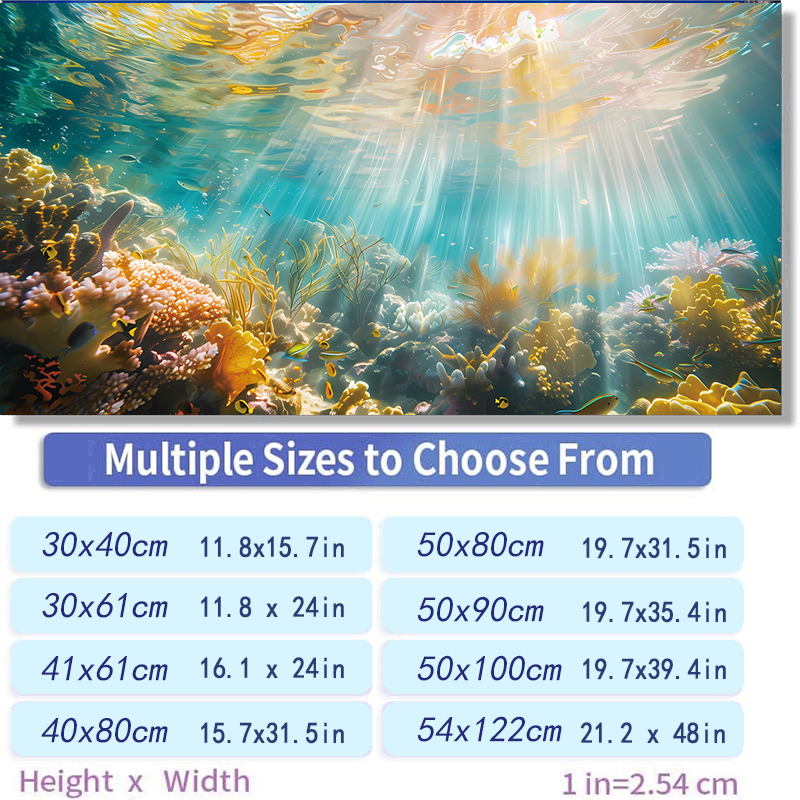 Aquarium Background Sticker Co - Marine Aquarium Wallpaper recensione e prezzo