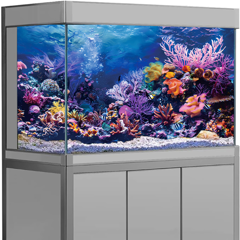 Aquarium Background Sticker Co - Marine Aquarium Wallpaper recensione e prezzo