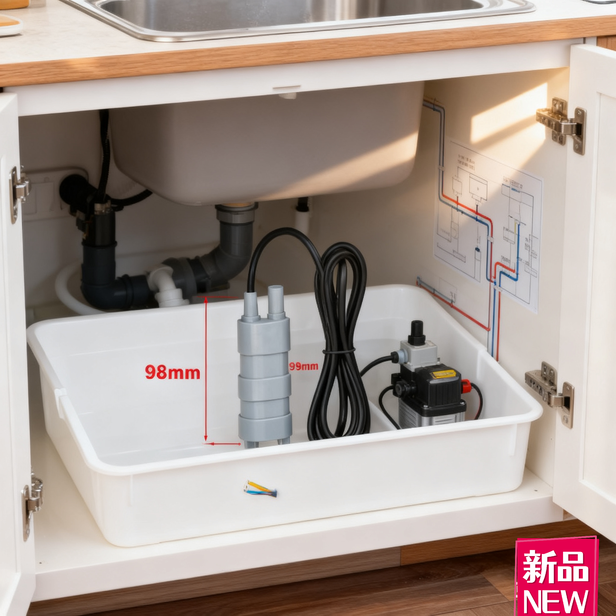 RV 12V Submersible Pump, 1000L - Aquarium & Marine Museum Kota Kinabalu recensione e prezzo