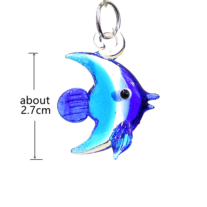 2pcs Mini Fish Glass Pendant C - Aquarium Marine Fishes recensione e prezzo