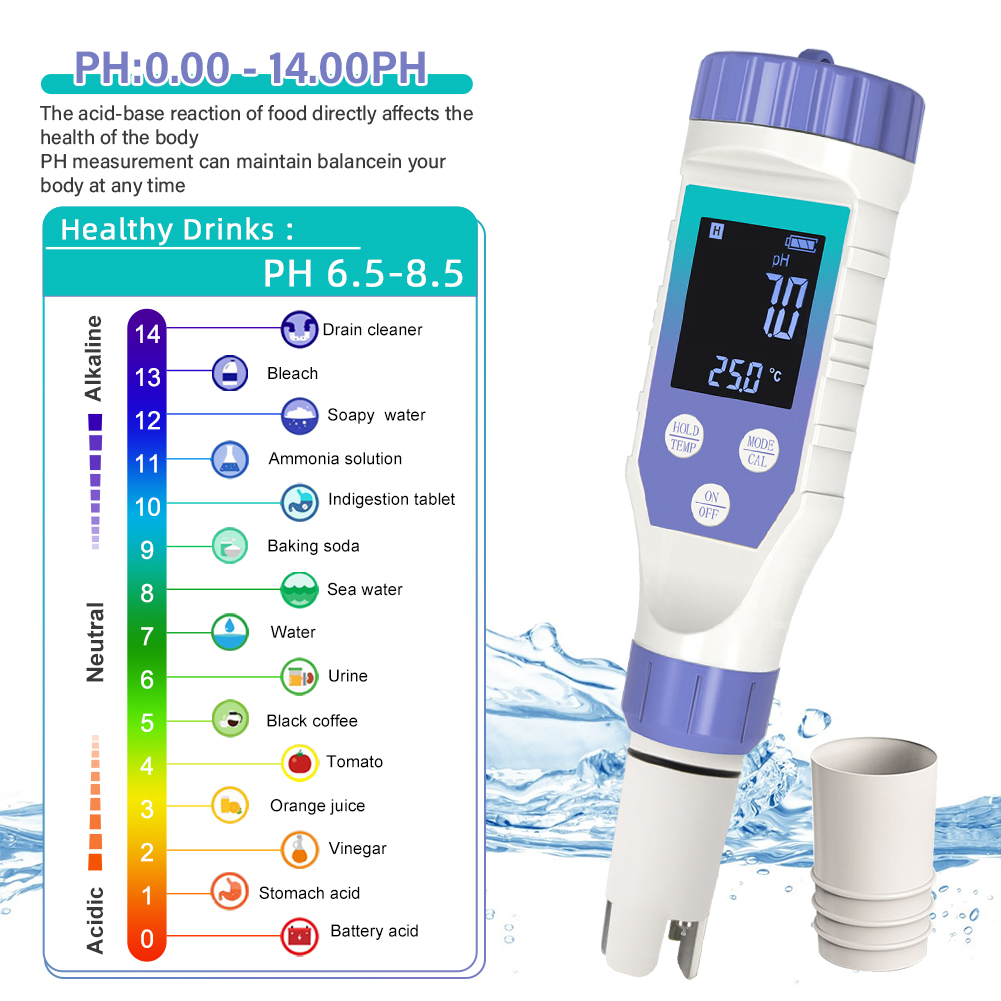 YAGO Hydrogen Water Tester 7-i - Marine Aquarium Water Analyzer recensione e prezzo