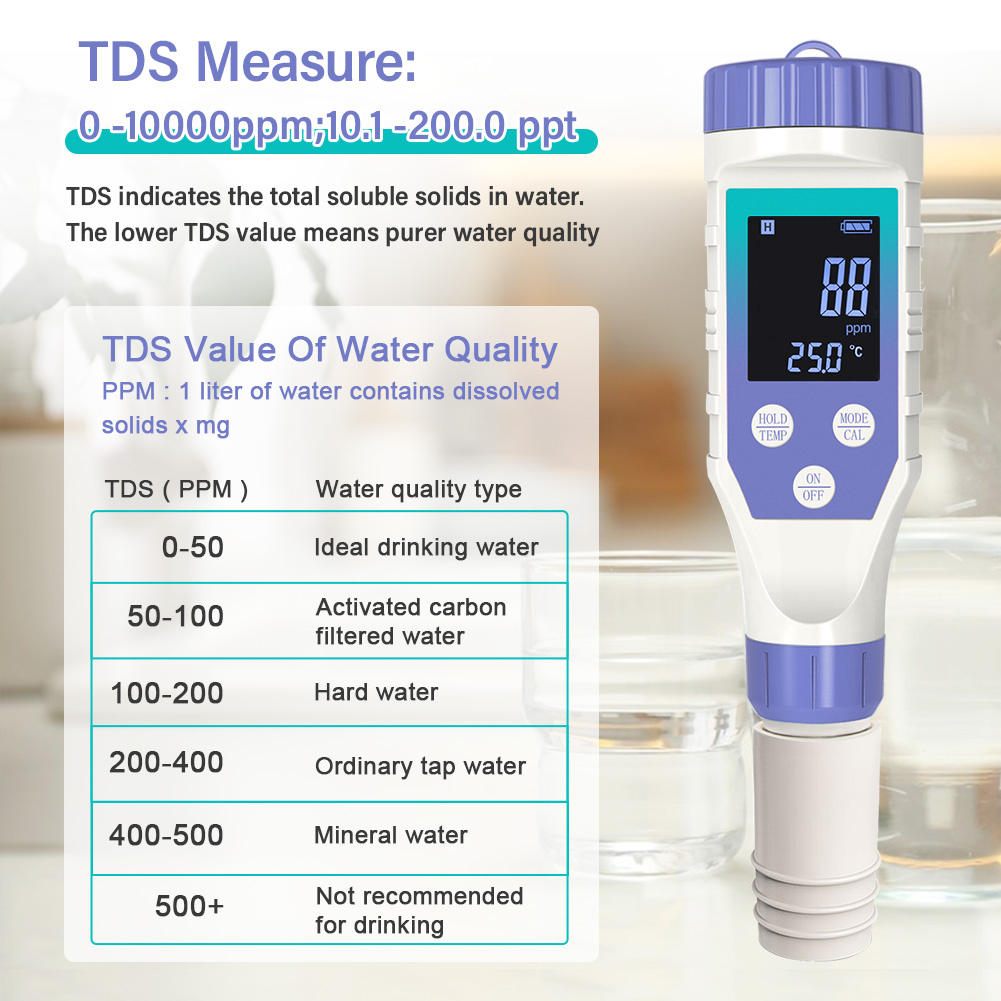 YAGO Hydrogen Water Tester 7-i - Marine Aquarium Water Analyzer recensione e prezzo