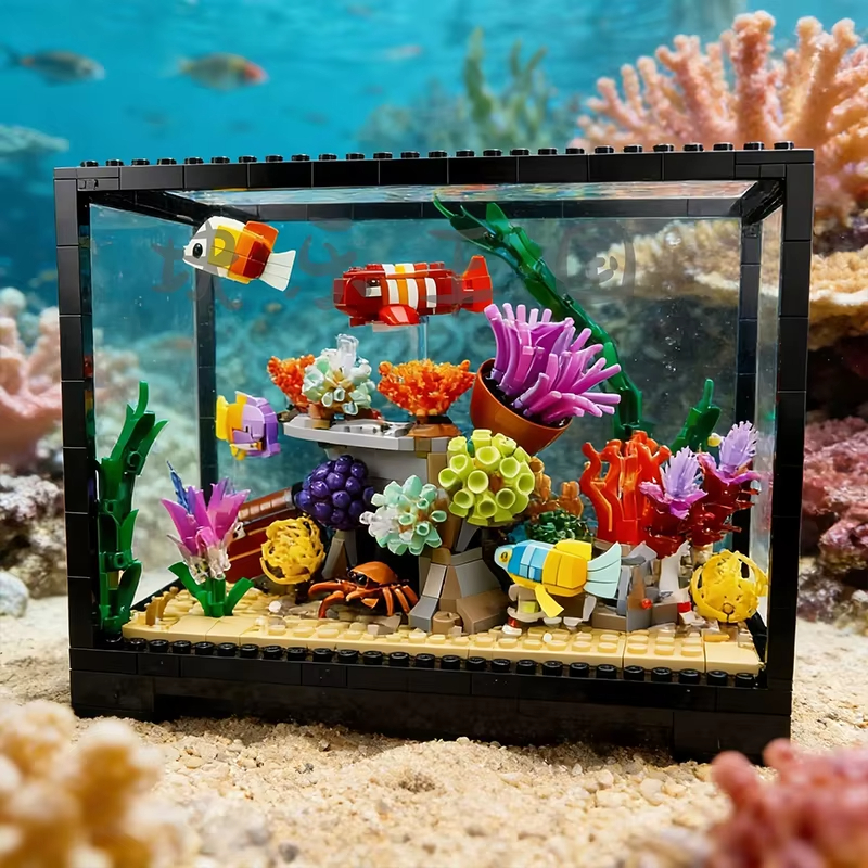 2026 new  tropical aquarium bu - Marine Aquarium Aquascape recensione e prezzo