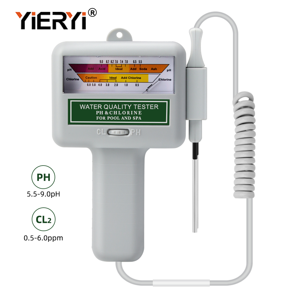 Yieryi 2 In 1 PH & CL2 Meter S - Marine Aquarium Water Testing recensione e prezzo