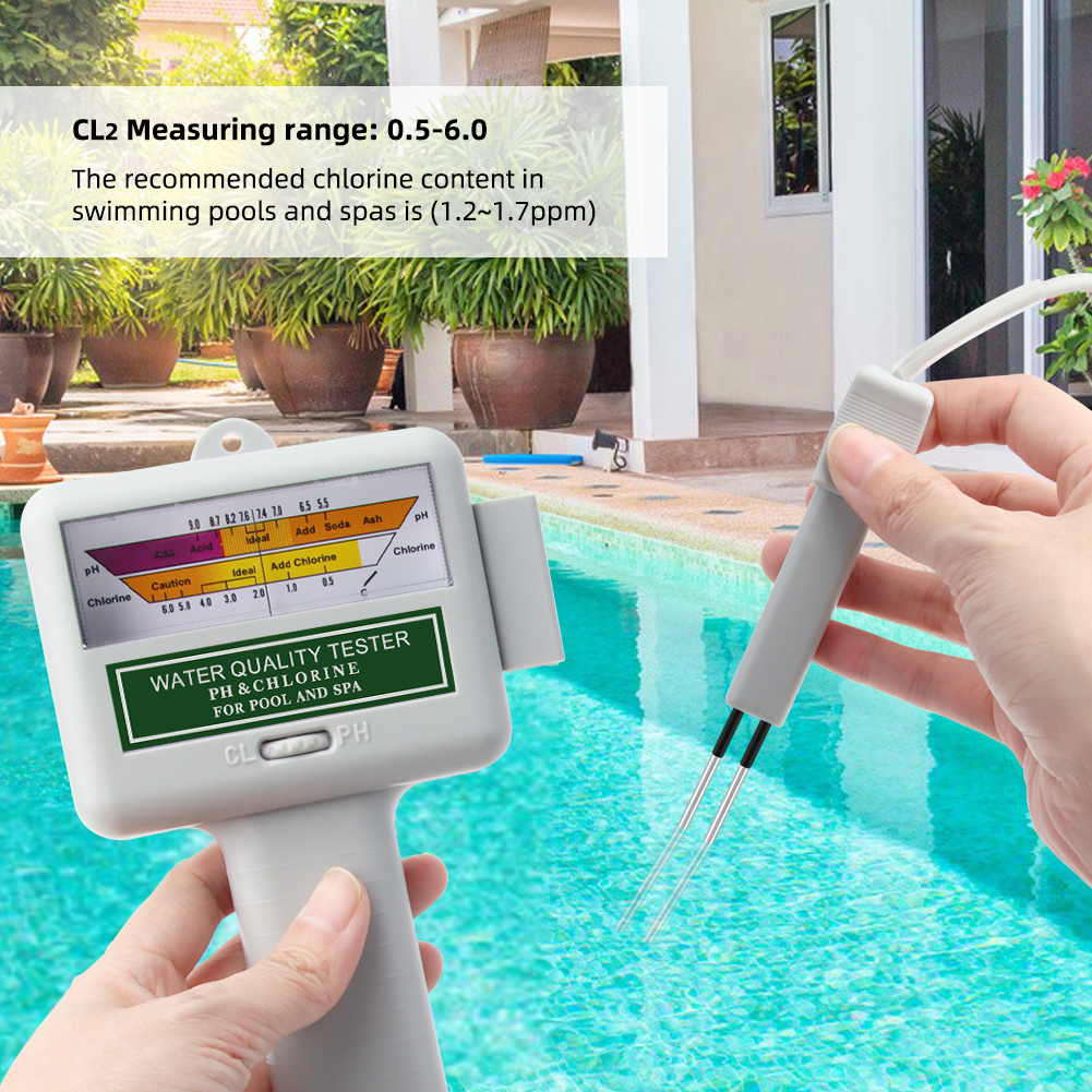 Yieryi 2 In 1 PH & CL2 Meter S - Marine Aquarium Water Testing recensione e prezzo